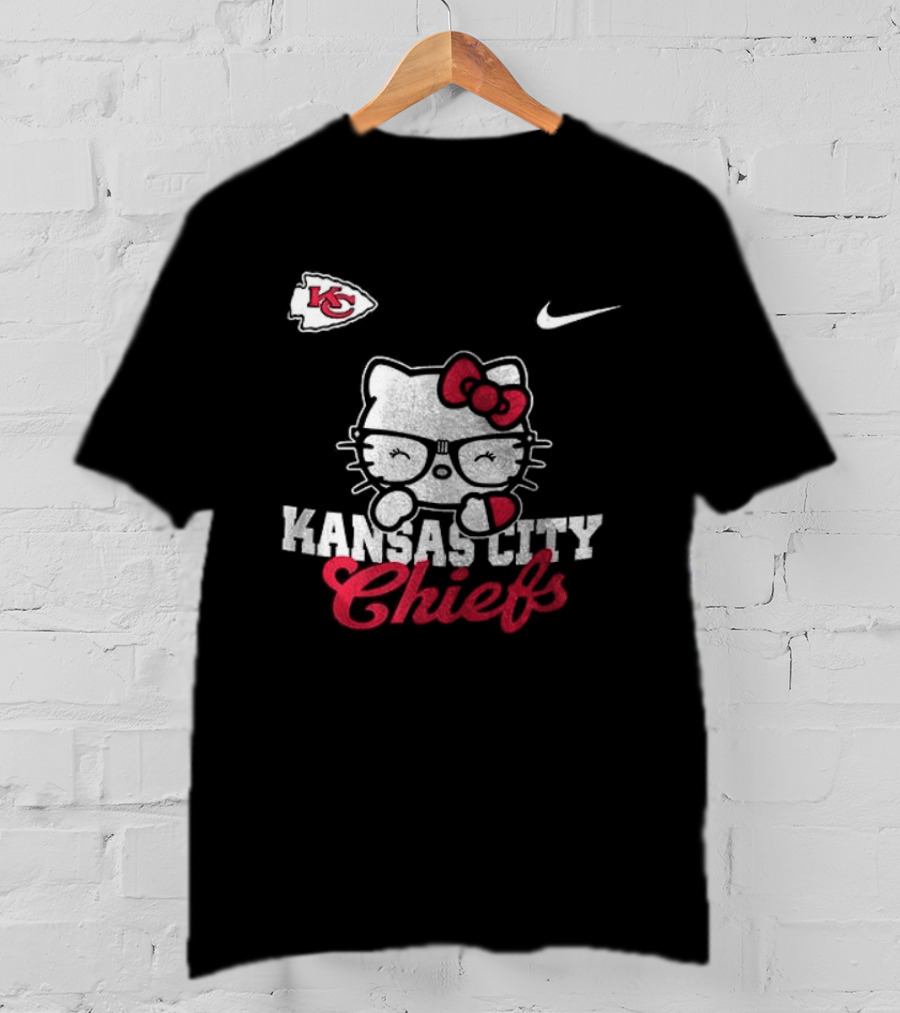 Kansas City Chiefs Hello Kitty Nike Collaboration T-Shirt