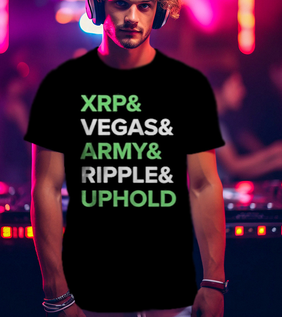 XRP Vegas Army Ripple Uphold 2026 T-Shirt