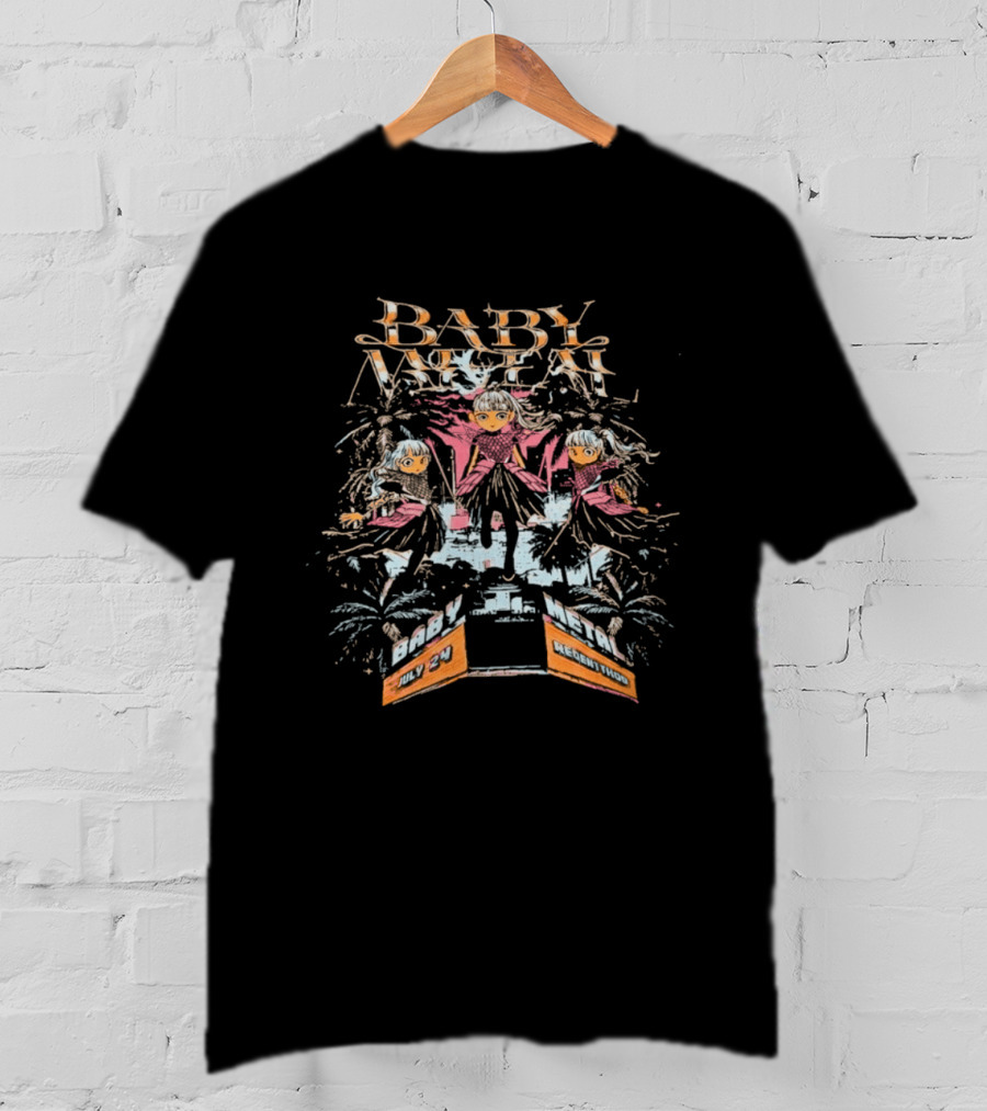 BABYMETAL Countdown Unique Trio T-Shirt