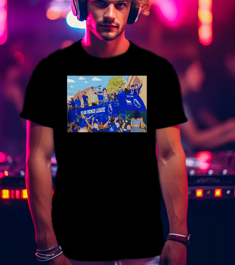 Ipswich Town Blue Army We Are Premier League Celebration Parade T-Shirt