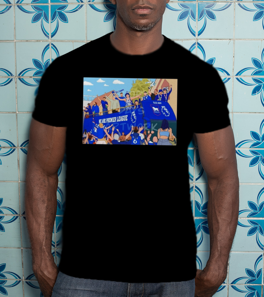Ipswich Town Blue Army We Are Premier League Celebration Parade T-Shirt
