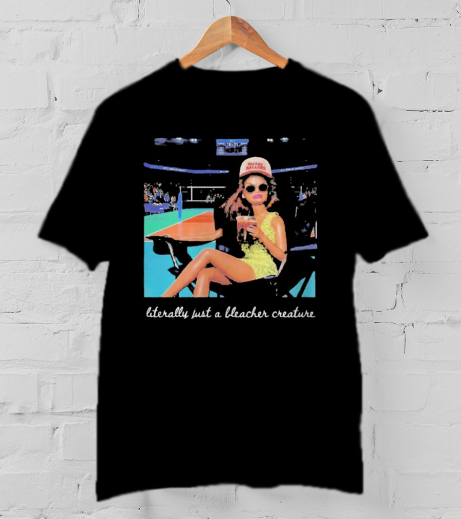 Barbie Maars Attack Volleyball Literally Just A Bleacher Creature T-Shirt