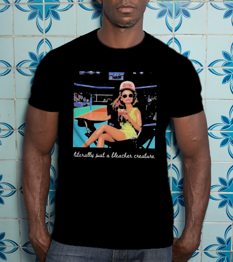 Barbie Maars Attack Volleyball Literally Just A Bleacher Creature T-Shirt