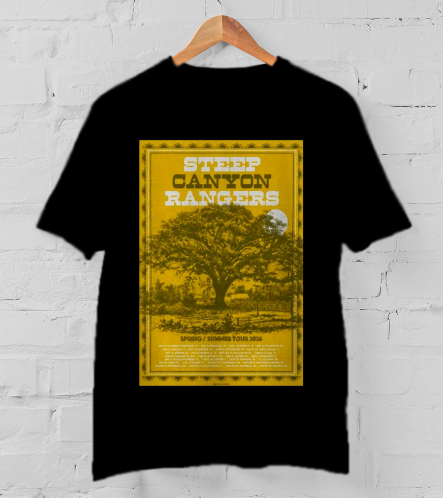 Steep Canyon Rangers Spring Summer Tour 2026 T-Shirt