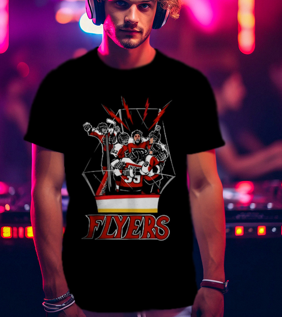 Philadelphia Flyers Box Boys Hockey Team T-Shirt