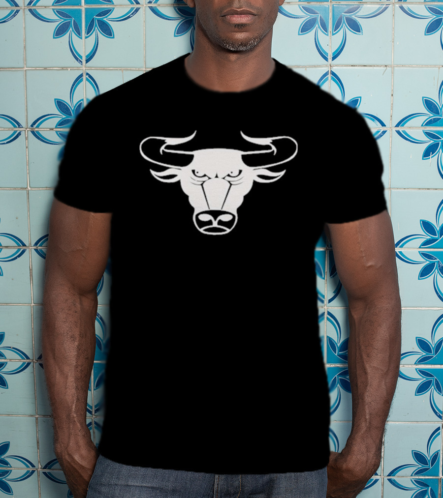 Bulls Head White T-Shirt