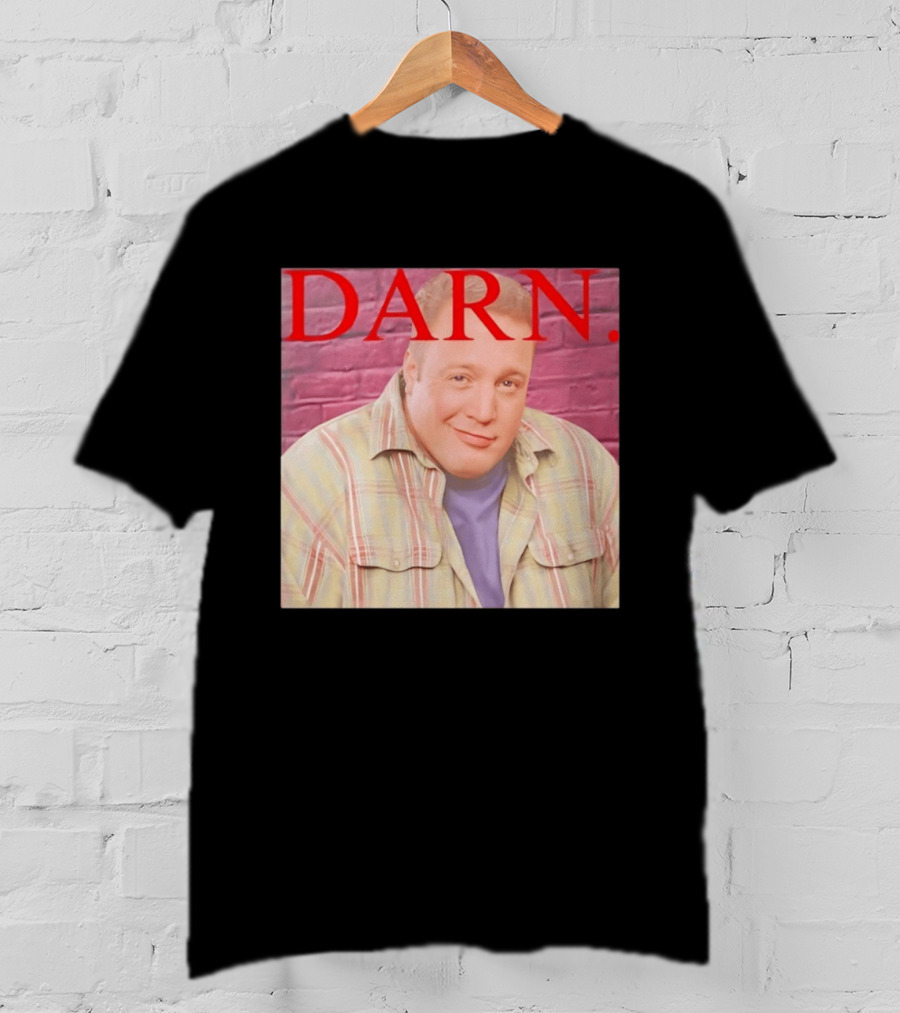 Darn Kevin James The King Of Queens Meme Red T-Shirt