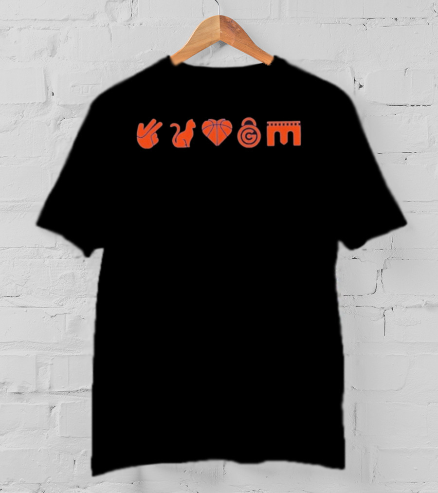New York Knicks Peace Love Basketball Big 5 T-Shirt