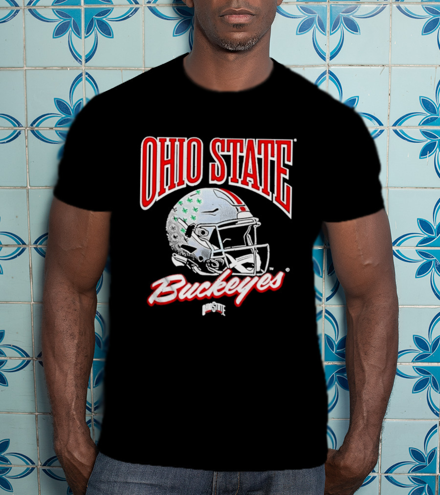 Ohio State Buckeyes Helmet Ncaa Football T-Shirt