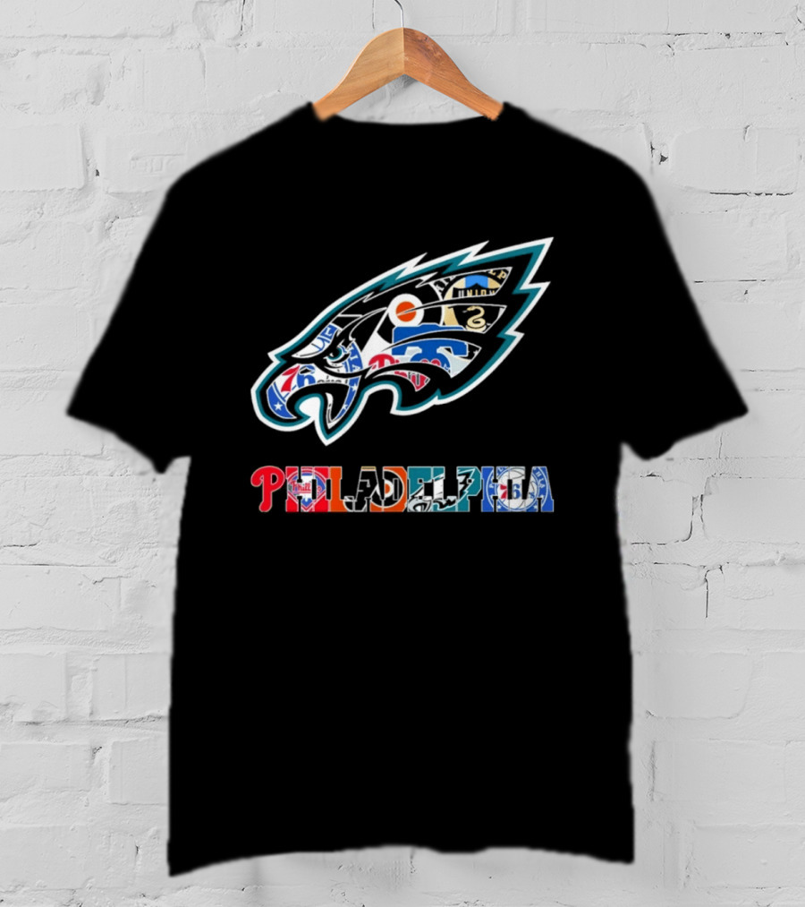 Philadelphia Eagles And Sports Teams Symbolic T-Shirt