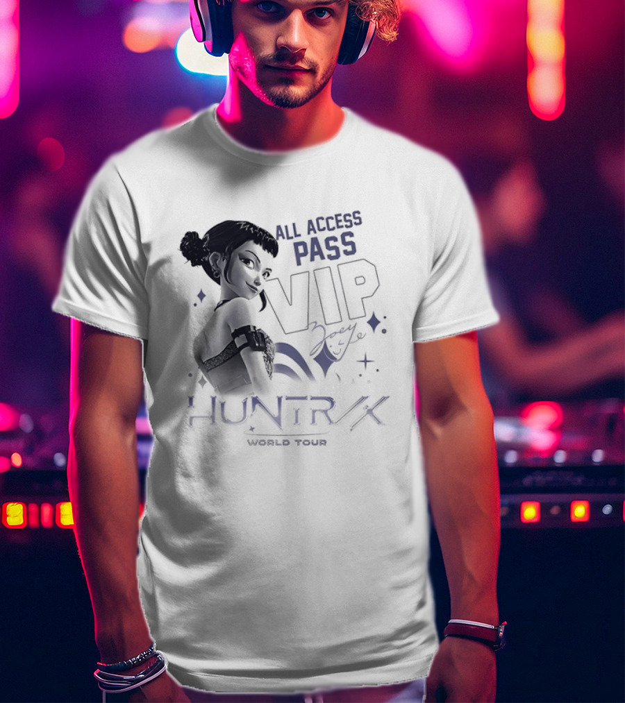 All Access Pass VIP KPop Demon Hunters Zoey T-Shirt