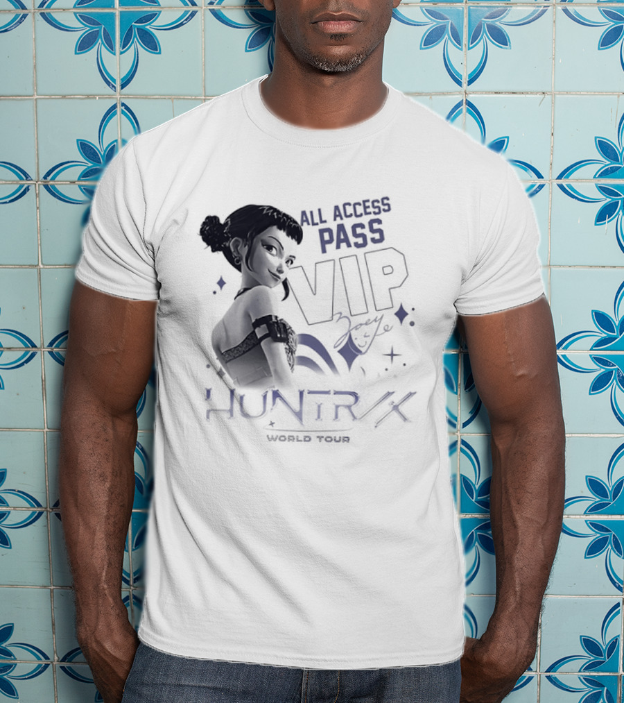All Access Pass VIP KPop Demon Hunters Zoey T-Shirt