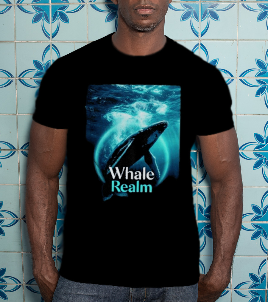 Whale Realm Cinematic Underwater Escape T-Shirt