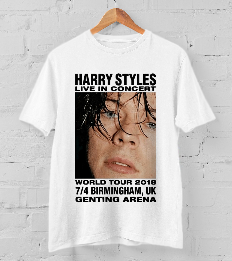 Harry Styles Live In Concert World Tour 2018 Birmingham UK Genting Arena T-Shirt