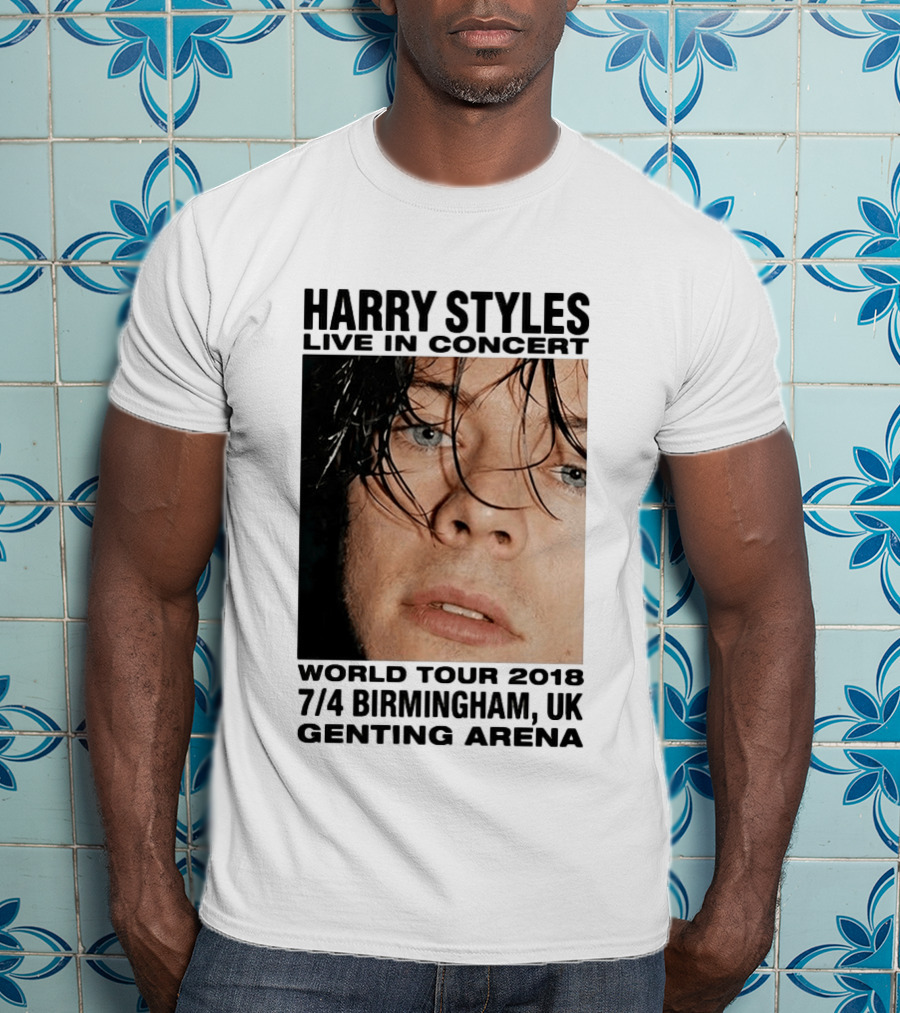 Harry Styles Live In Concert World Tour 2018 Birmingham UK Genting Arena T-Shirt