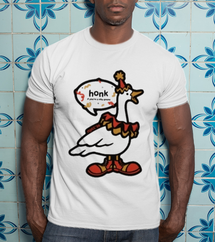 New York Comic Con 2026 Silly Goose Honk NYCC '26 T-Shirt