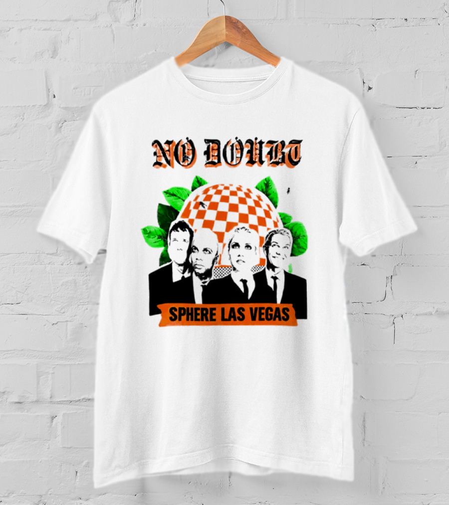No Doubt Live At Sphere Las Vegas May And June 2026 Concert Photo With Dates T-Shirt