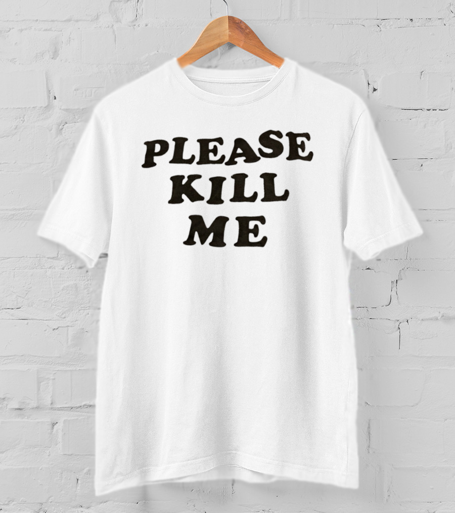 Please Kill Me Punk Rock History Book And Phrase T-Shirt