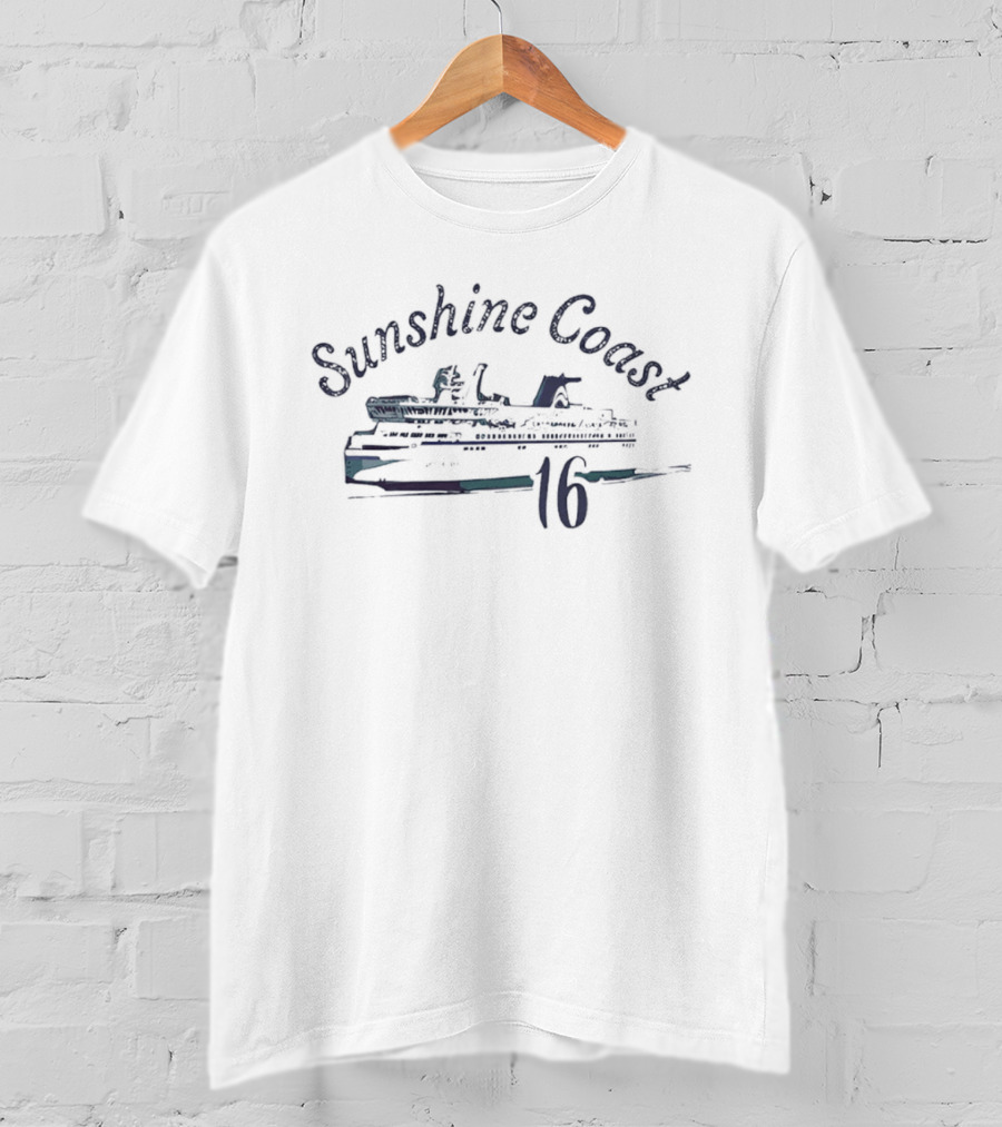 Sunshine Coast 16 Vintage Boat T-Shirt