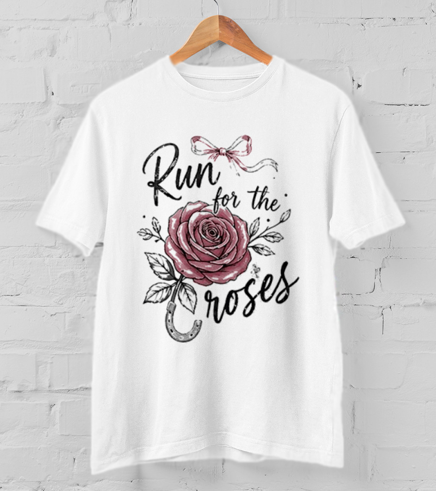 Run For The Roses Talk Derby To Me T-Shirt