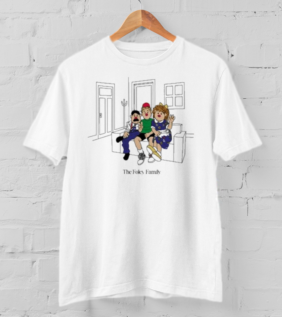 Big Comfy Couch The Foley Family Cartoon Characters Loonette Molly Couch T-Shirt