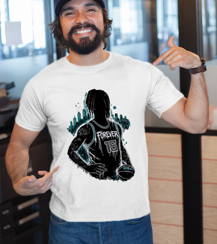 Brandon Clarke Forever 15 Memphis Grizzlies Basketball City Skyline Wilson T-Shirt