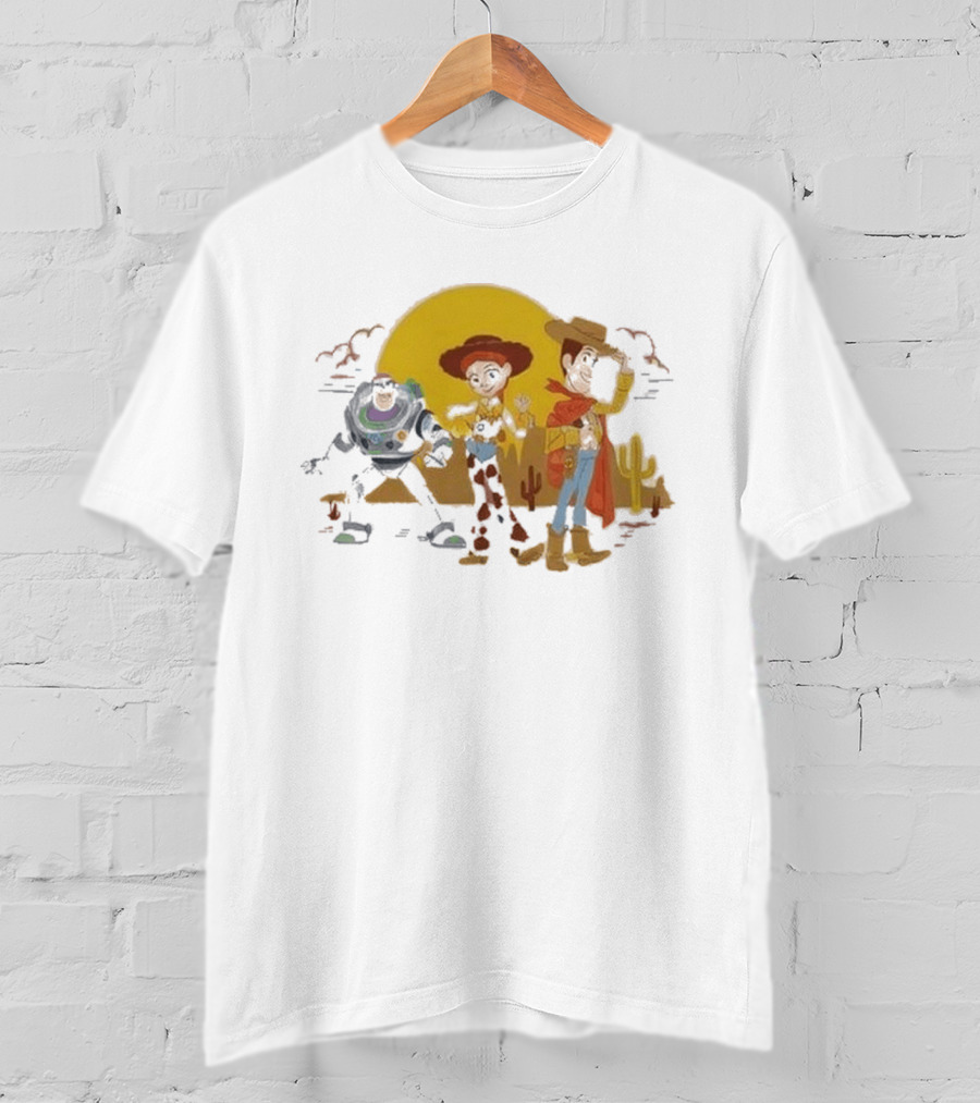 Arizona Diamondbacks X Toy Story Collaboration May 24 2026 Buzz Lightyear Woody Jessie Desert Scene T-Shirt