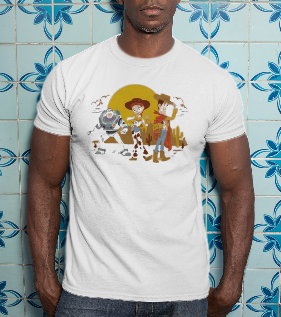 Arizona Diamondbacks X Toy Story Collaboration May 24 2026 Buzz Lightyear Woody Jessie Desert Scene T-Shirt