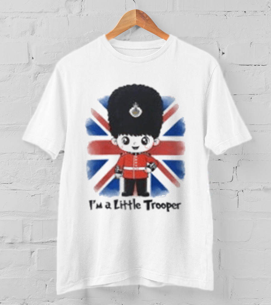 England I'm A Little Trooper British Guard With Union Jack T-Shirt