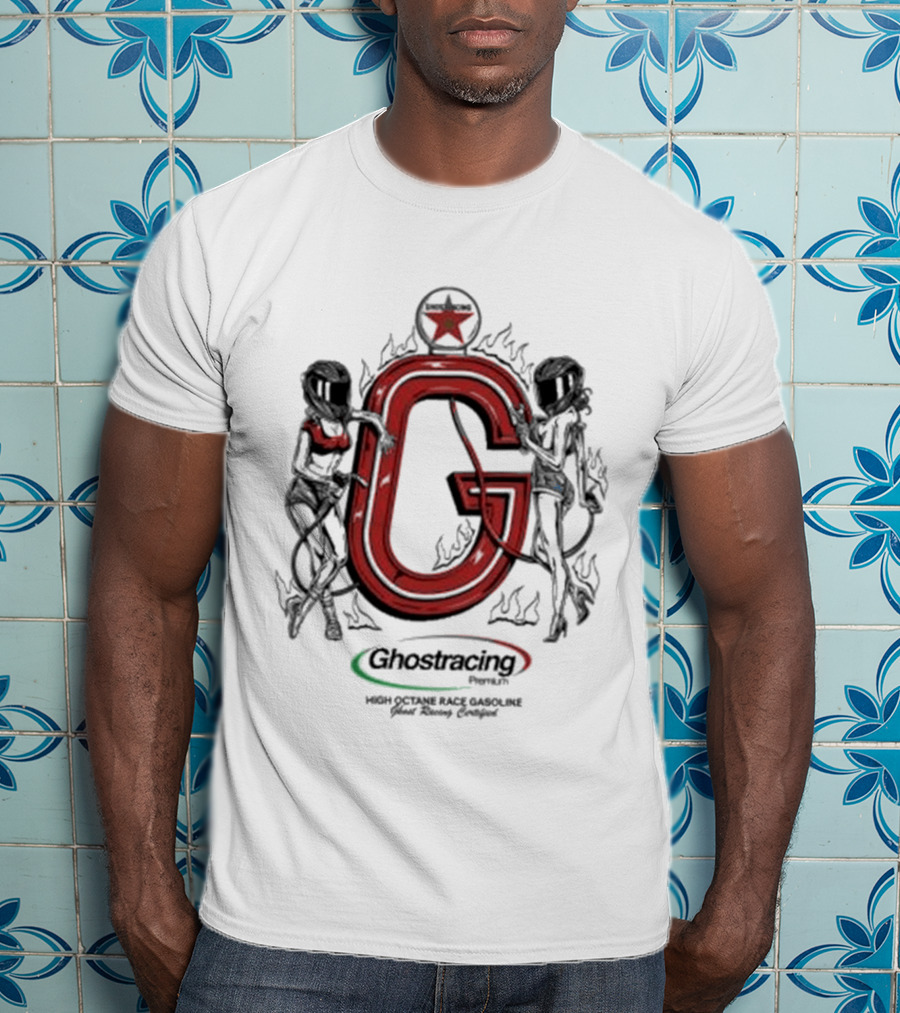 Ghost Racing High Octane Race Gasoline Pump T-Shirt
