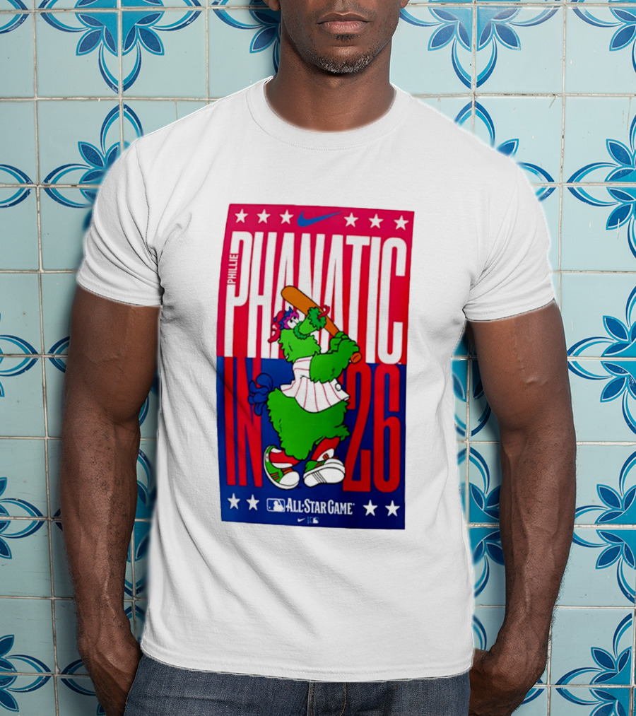 Phillie Phanatic MLB All Star Game 2026 Nike T-Shirt