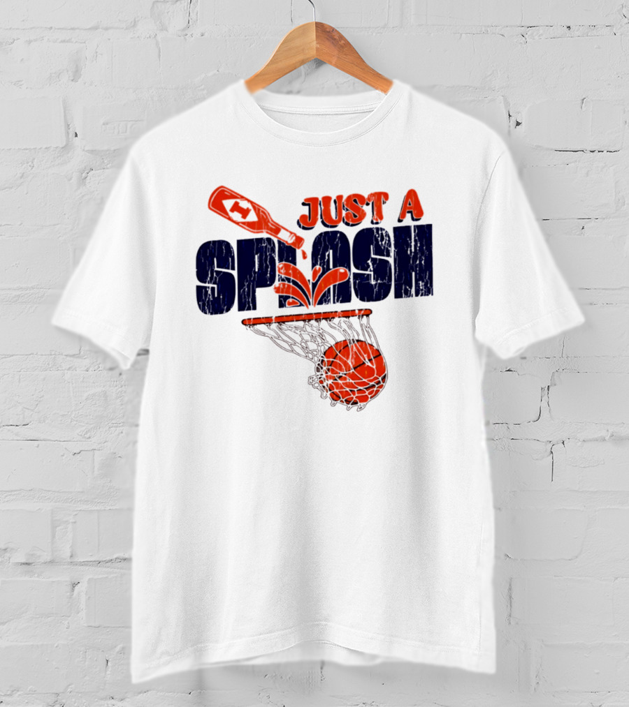 Illinois Fighting Illini Hot Ones Just A Splash Basketball T-Shirt
