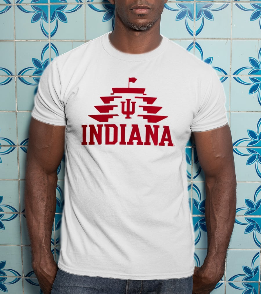 Indianapolis Motor Speedway Indiana Hoosiers IU Racing T-Shirt