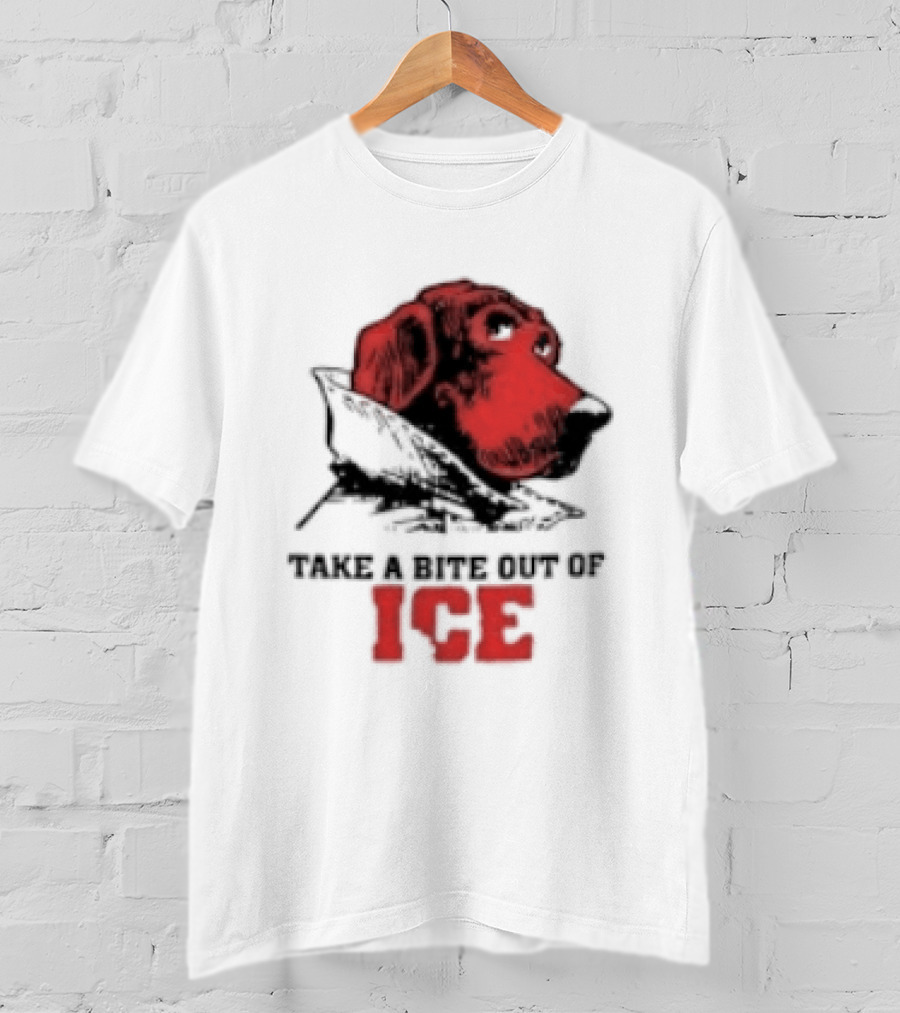 McGruff The Crime Dog Take A Bite Out Of ICE Cops Aren't Your Friend T-Shirt