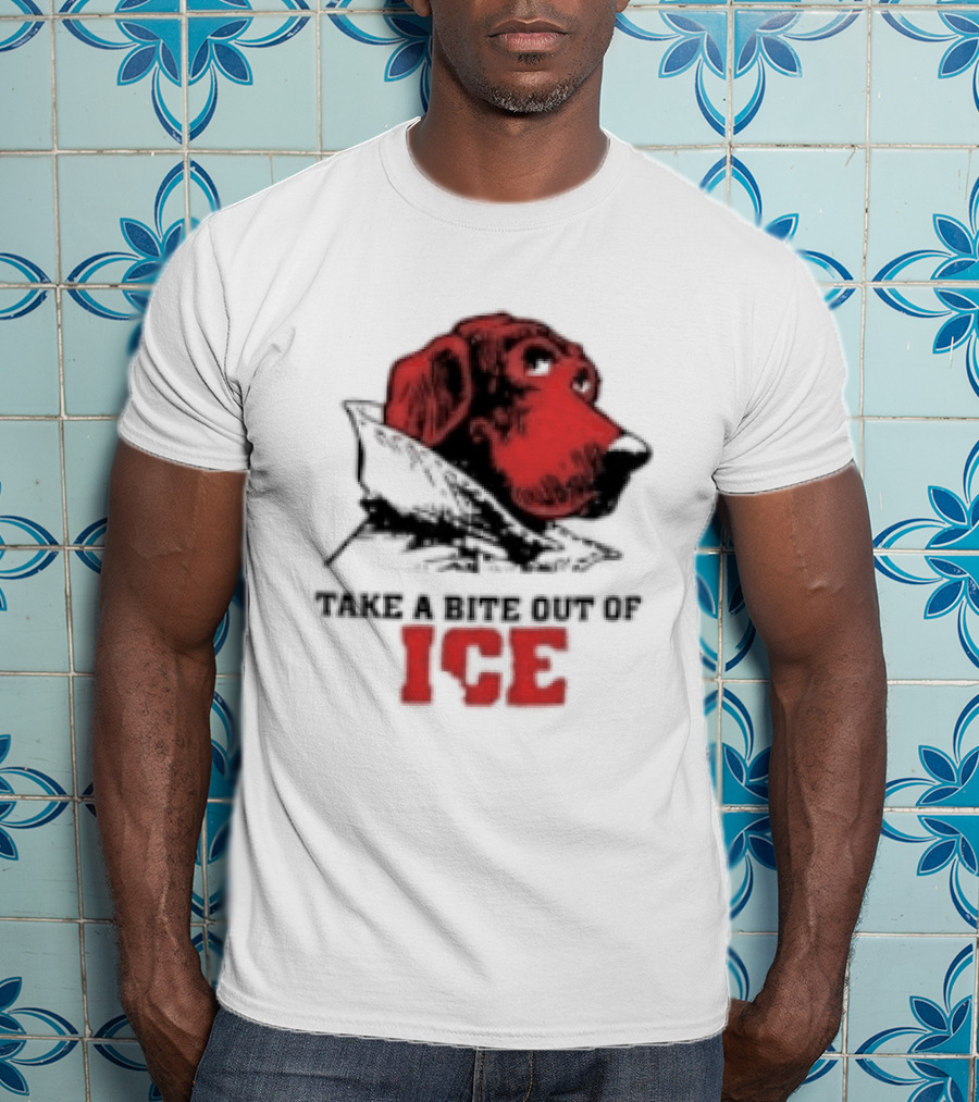 McGruff The Crime Dog Take A Bite Out Of ICE Cops Aren't Your Friend T-Shirt