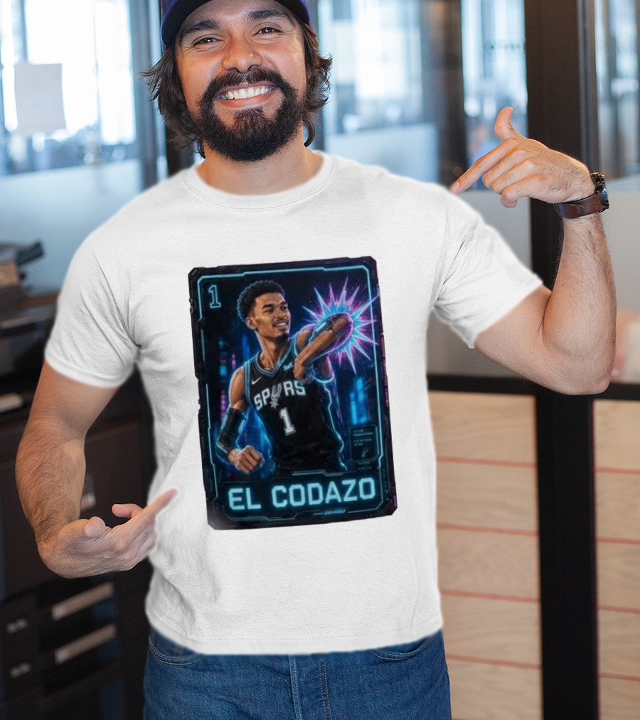 El Codazo Spurs Victor Wembanyama San Antonio 2026 T-Shirt