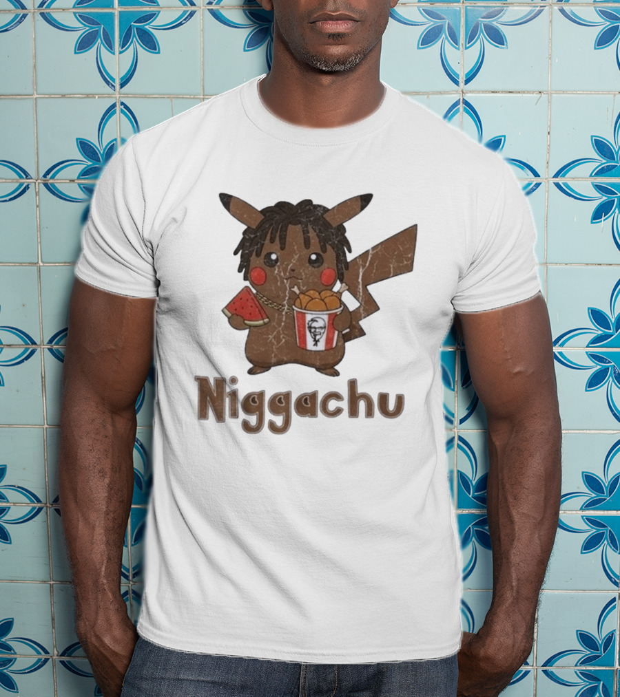 Pokemon PikaJew And Niggachu T-Shirt