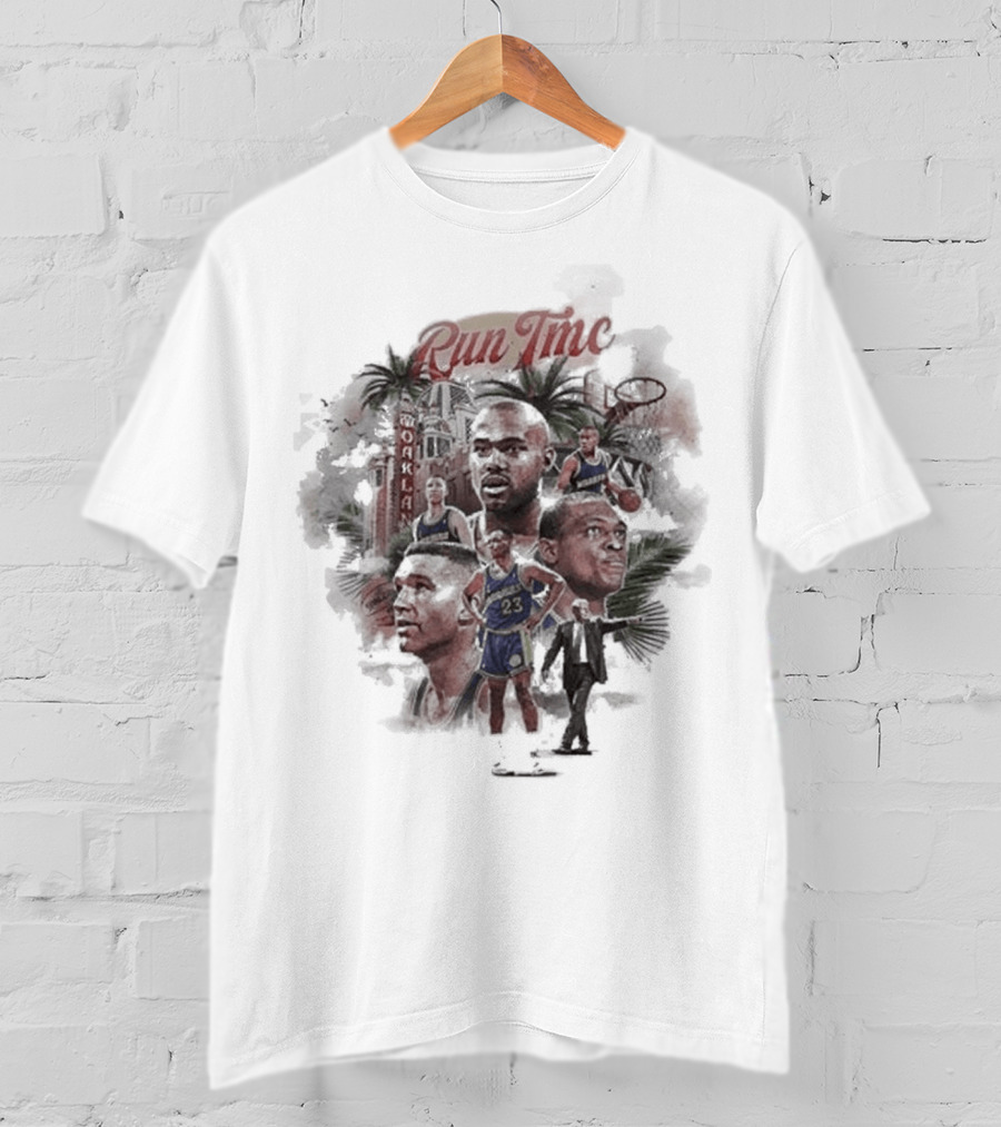 Run TMC Hardaway Richmond Mullin Golden State Warriors Don Nelson T-Shirt