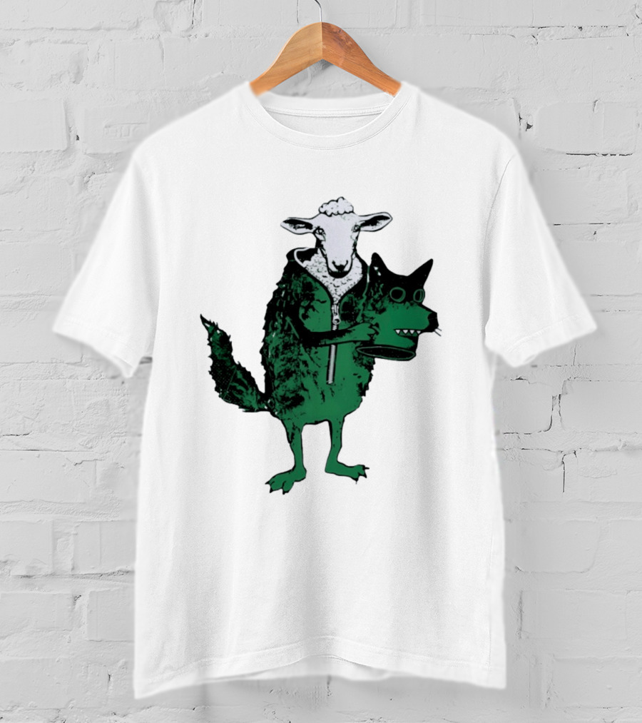 Sheep In Wolf's Clothing Humorous Animal Disguise Joke T-Shirt