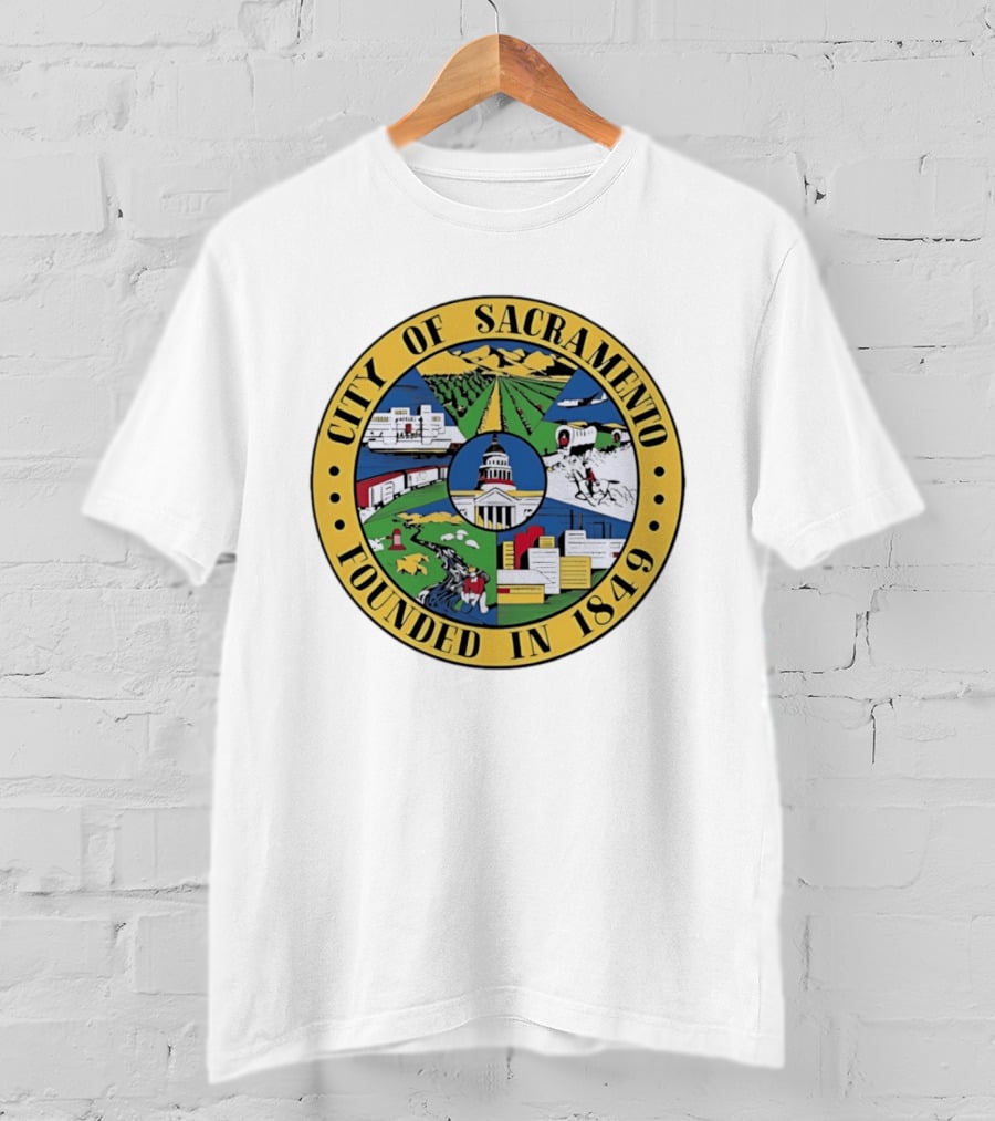 City Of Sacramento Founded In 1849 California T-Shirt