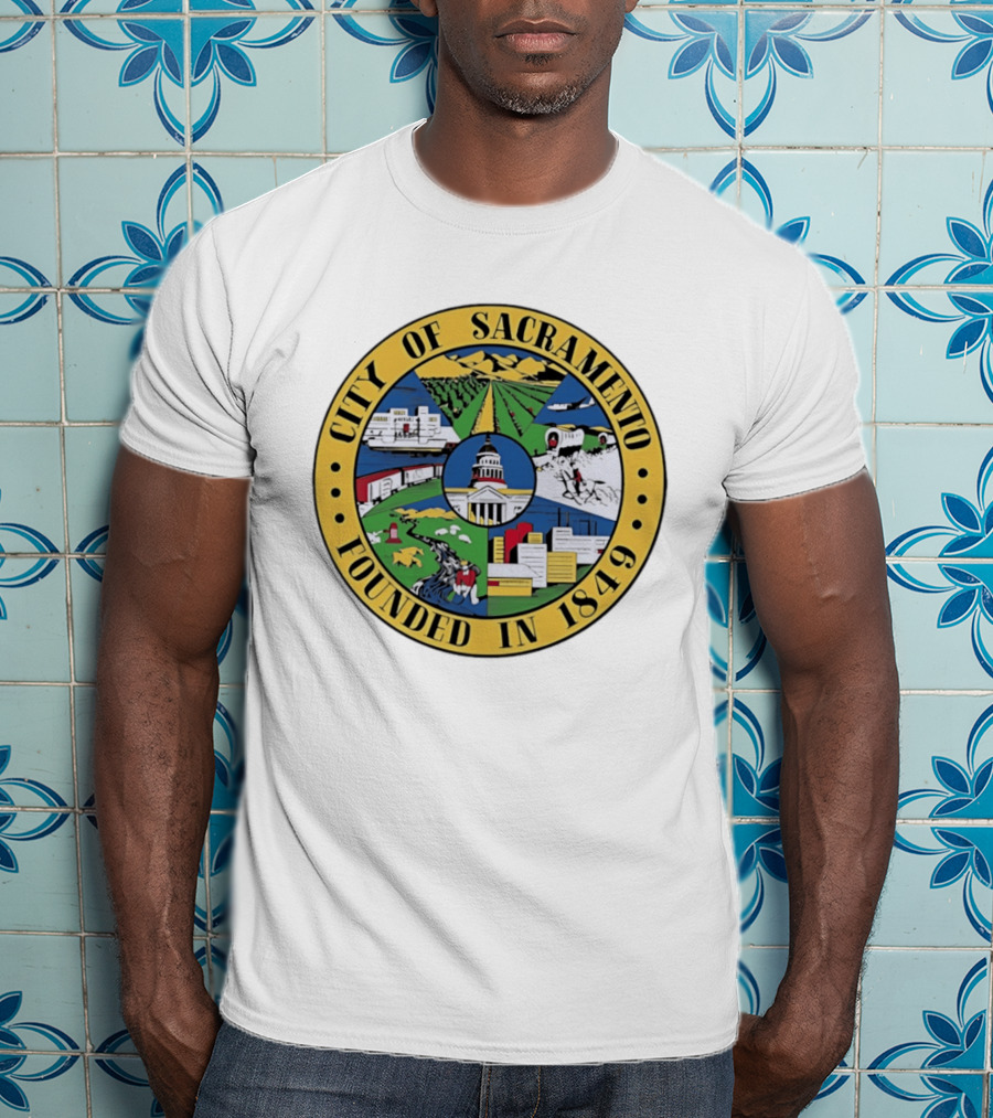 City Of Sacramento Founded In 1849 California T-Shirt