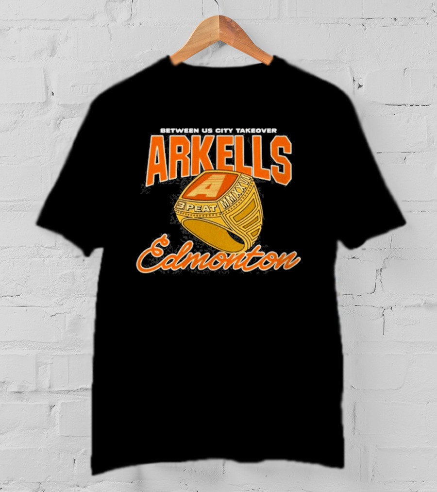 Arkells Between Us City Takeover 3 Peat Edmonton May 15 2026 T-Shirt