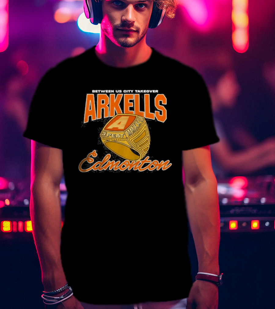 Arkells Between Us City Takeover 3 Peat Edmonton May 15 2026 T-Shirt
