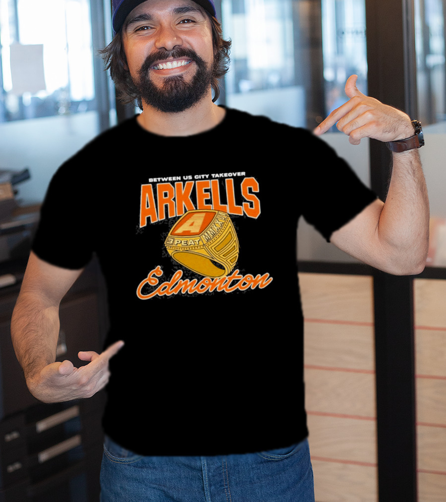 Arkells Between Us City Takeover 3 Peat Edmonton May 15 2026 T-Shirt