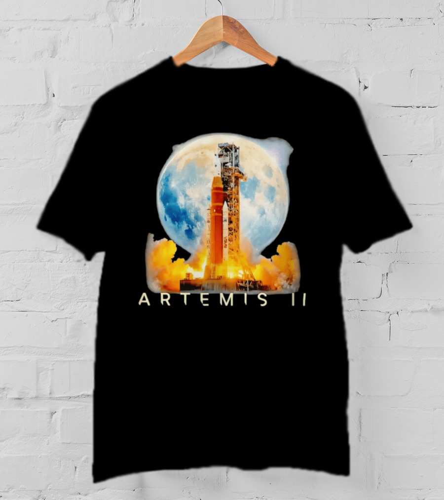 Artemis II Moon Mission NASA Rocket Launch 2026 T-Shirt