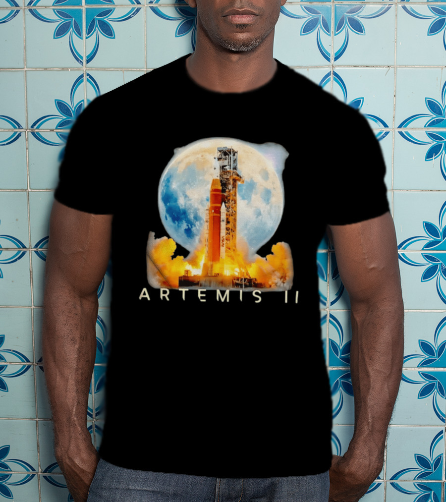 Artemis II Moon Mission NASA Rocket Launch 2026 T-Shirt