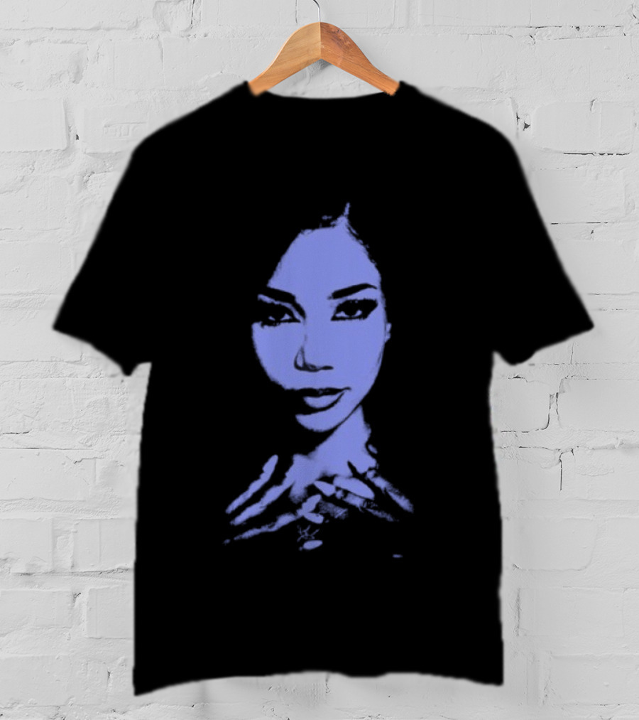 Jhene Aiko The Magic Hour Tour Face Line T-Shirt