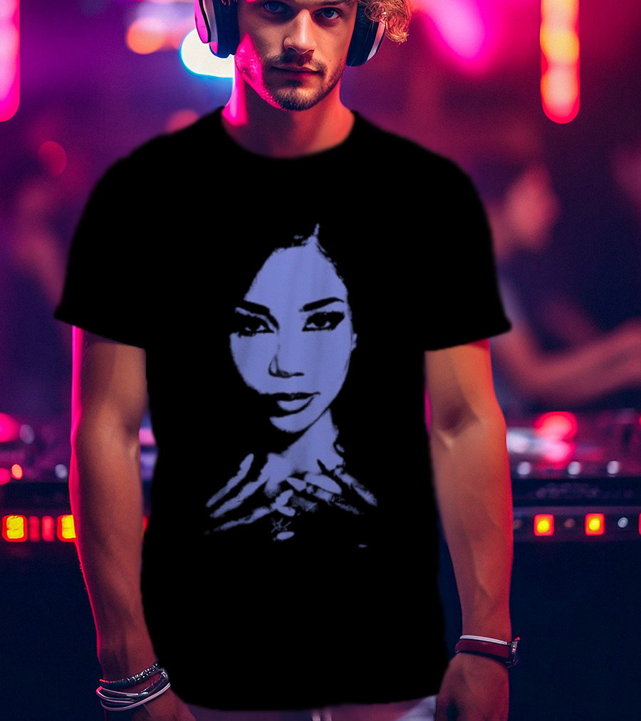 Jhene Aiko The Magic Hour Tour Face Line T-Shirt