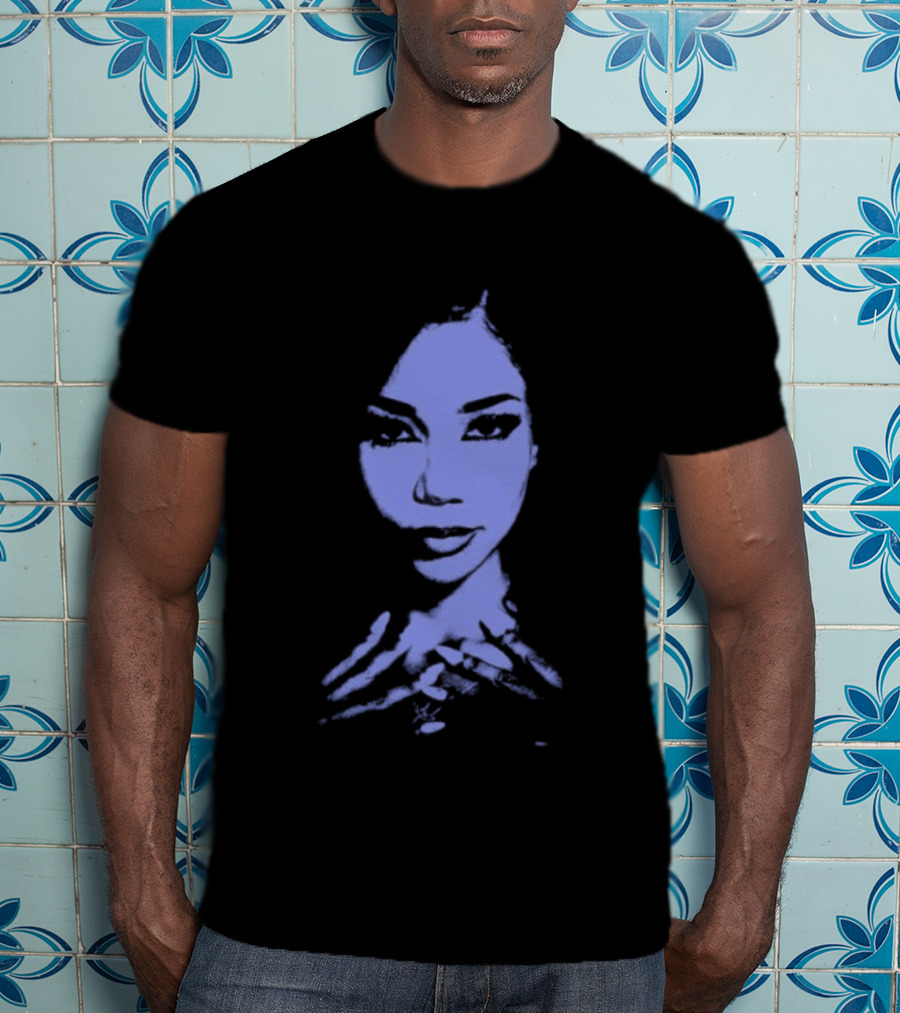 Jhene Aiko The Magic Hour Tour Face Line T-Shirt