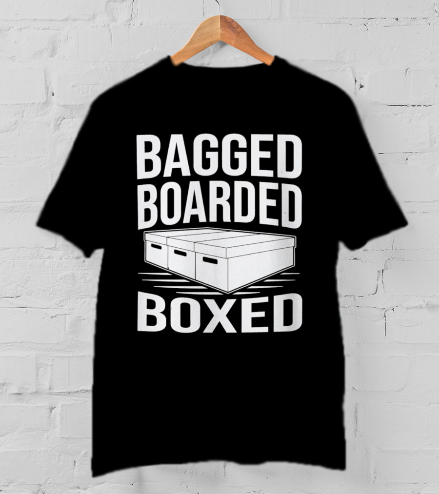 Bagged Boarded Boxed Comic Storage Solution T-Shirt